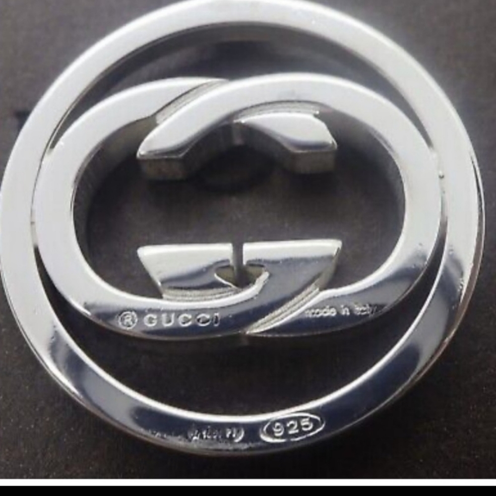 Stunning Gucci Luxury Necklace 925 Sterling Silver 21 inch long 💓